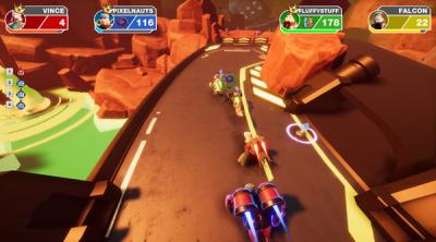 Screenshot of Rocket Rumble