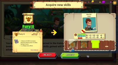 Capture d'écran de ROGUERIA: Roguelikes X Tactics