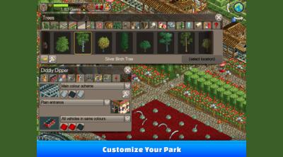 Capture d'écran de RollerCoaster Tycoon Classic