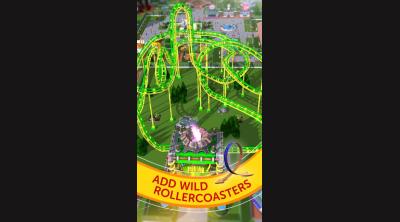 Screenshot of RollerCoaster Tycoon Touch