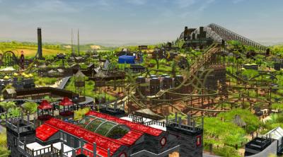 Screenshot of RollerCoaster TycoonA 3
