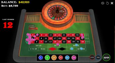 Screenshot of Roulette Simulator 2024