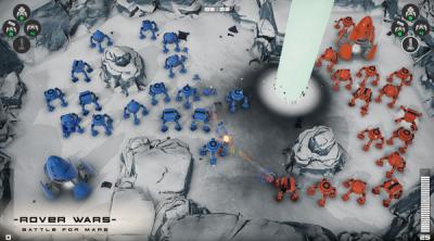 Screenshot of Rover Wars
