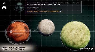 Screenshot of Rover Wars: Battle for Mars
