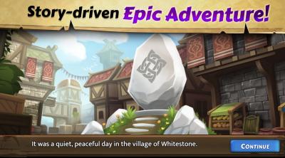Screenshot of RPG Dice: Heroes of Whitestone