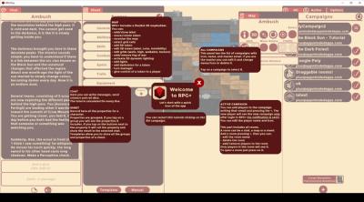 Screenshot of RPG Plus - Virtual Tabletop