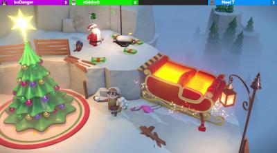 Screenshot of Rubber Bandits: Christmas Prologue