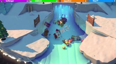 Screenshot of Rubber Bandits: Christmas Prologue