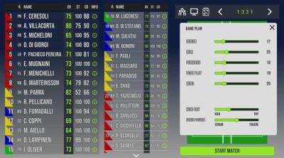 Screenshot of Rugby Tycoon Rugby Rovigo Delta