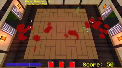 Screenshot of Samurai Frog