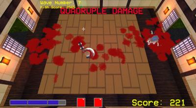 Screenshot of Samurai Frog