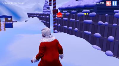 Screenshot of Santa is real