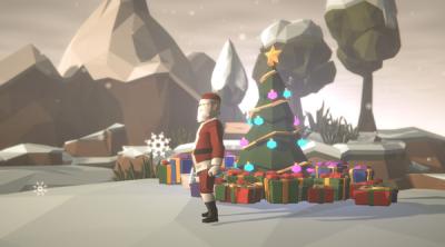 Screenshot of Santa Protects the Christmas Tree