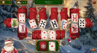 Screenshot of Santa's Christmas Solitaire 3