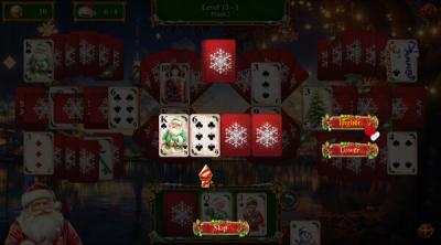 Screenshot of Santa's Christmas Solitaire 3