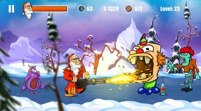Screenshot of Santas Monster Shootout