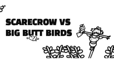 Logo of Scarecrow vs Big Butt Birds