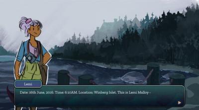 Screenshot of Schrodinger's Catgirl
