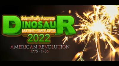Logo of Scientifically Accurate Dinosaur Mating Simulator 2022: American Revolution 1775 - 1786