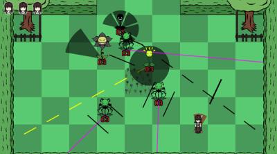 Capture d'écran de Scissor Girl's Weed Crisis