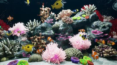 Screenshot of Sea Aquarium Screensaver