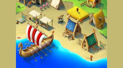 Screenshot of Secret of the Vikings - Mystery island