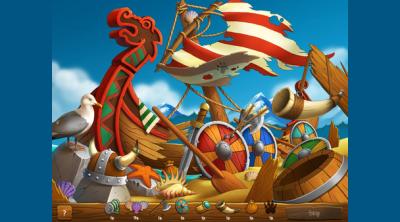 Screenshot of Secret of the Vikings - Mystery island