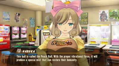 Capture d'écran de SENRAN KAGURA Peach Ball