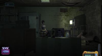 Screenshot of Sense - accea: A Cyberpunk Ghost Story