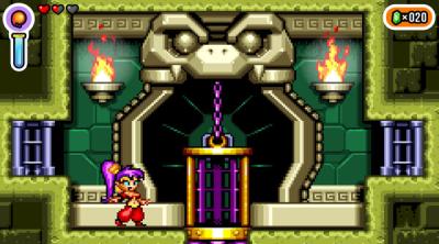 Capture d'écran de Shantae Advance: Risky Revolution
