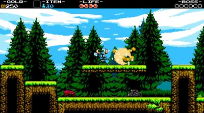 Capture d'écran de Shovel Knight