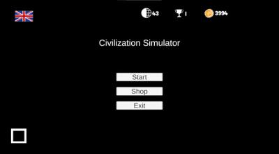 Screenshot of Sid Meier's Civilization Simulator