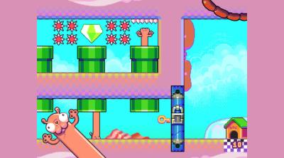 Screenshot of Silly Sausage in Meat Land