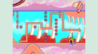 Screenshot of Silly Sausage in Meat Land
