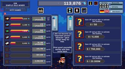 Screenshot of SIM - Simple Idle Miner