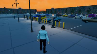 Screenshot of Simulator: Parking Lot