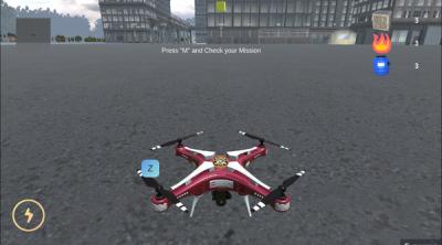 Screenshot of SimulDrone