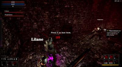 Screenshot of Sinderfury