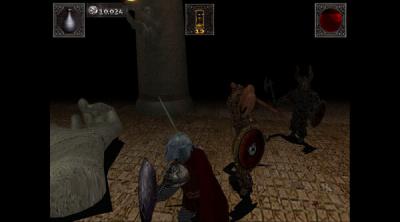 Screenshot of Sir Quest and the Temple of Apollo