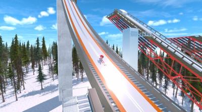 Screenshot of Ski Jumping PVP