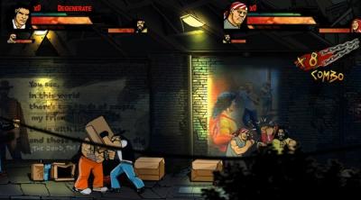 Screenshot of Skinny & Franko: Fists of Violence