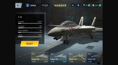 Screenshot of Sky Warriors: Airplane Games