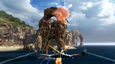 Screenshot of SkyDrift