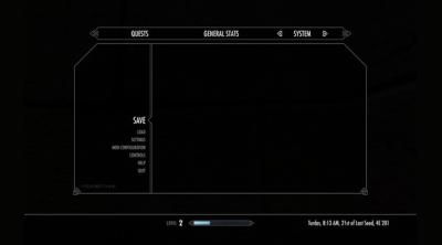 Screenshot of Skyrim Script Extender SKSE
