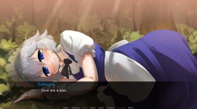 Screenshot of Sleeping With Sakuya Izayoi