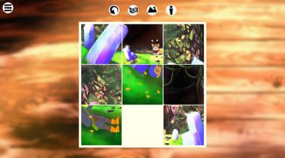 Screenshot of Slide Stories: Bucky's Quest