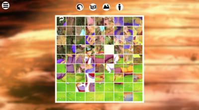 Screenshot of Slide Stories: Bucky's Quest