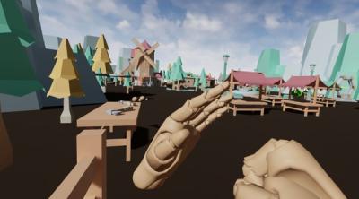 Screenshot of Slime Village VR