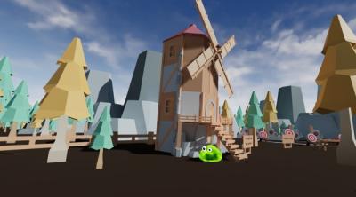 Screenshot of Slime Village VR