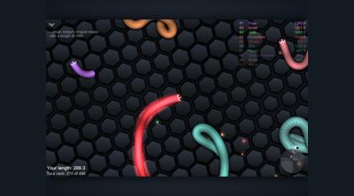 Screenshot of slither.io
